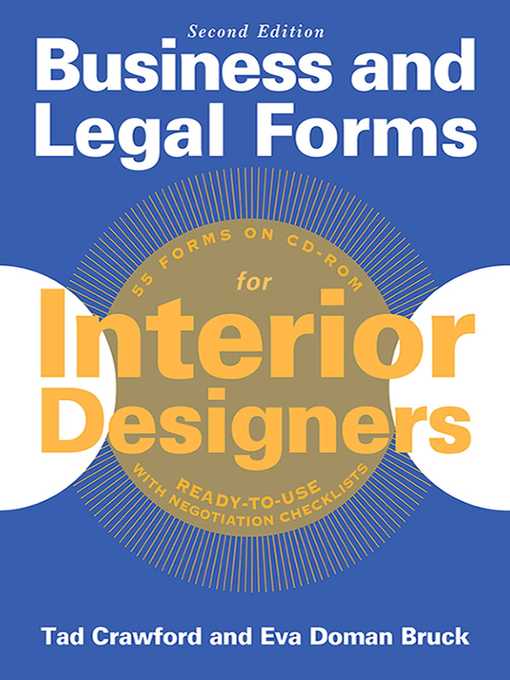 Title details for Business and Legal Forms for Interior Designers by Tad Crawford - Available
